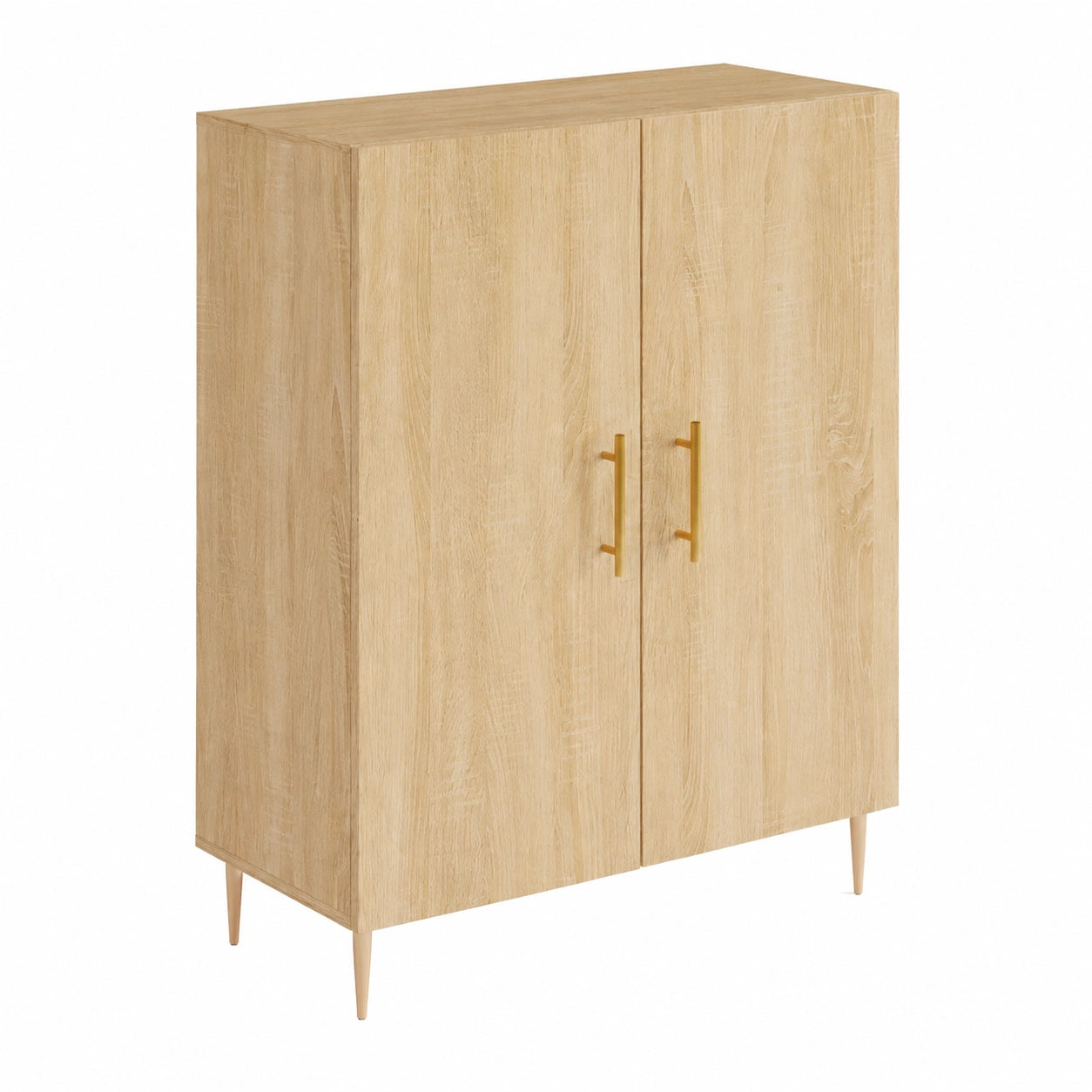 Mobile Moderno in Rovere Sonoma con Ante Scorrevoli 69,5x34x90 cm