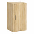 Armadio Portaoggetti in Rovere Sonoma con Anta Moderno 40x33x70 cm