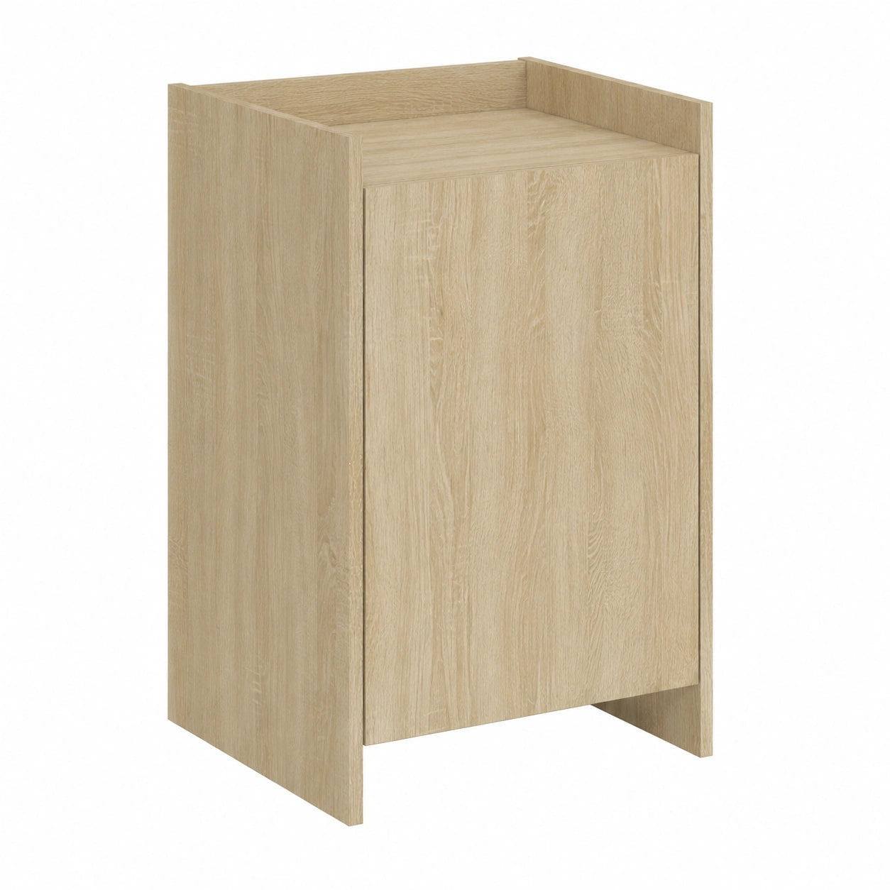 Mobiletto in Legno Rovere Sonoma 45x35x75 cm per Soggiorno e Camera