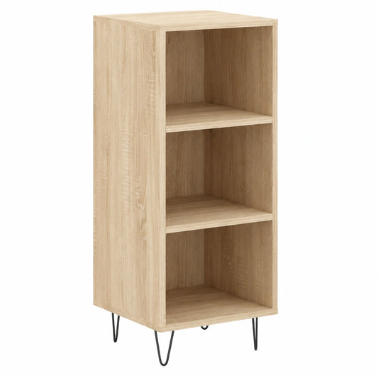 Credenza Moderna in Rovere Sonoma per Soggiorno o Camera 34,5x32,5x90 cm