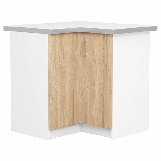 Mobile da Cucina ad Angolo AKORD Lima 85x84 cm | Moderno e Robusto | Ideale per Ogni Cucina | Facile da Pulire e Combinare